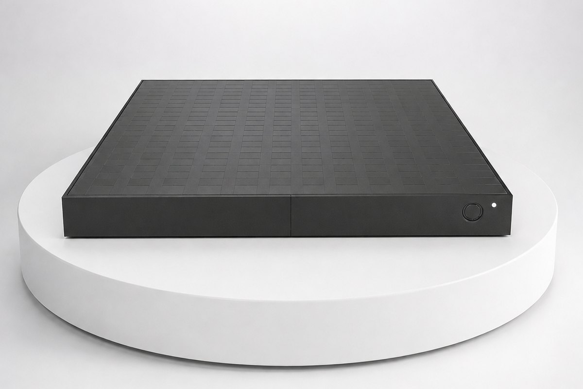 CabinetIQ smart shelf in black